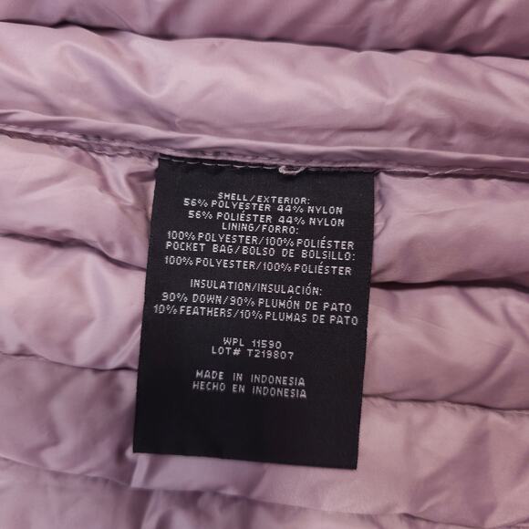 Aventure Ladies' Lightweight Down Jacket Mauve Pink Sz Medium - Picture 7 of 10